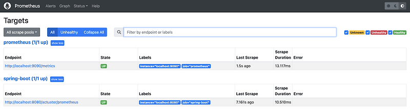 Prometheus & Grafana Setup screenshot 01